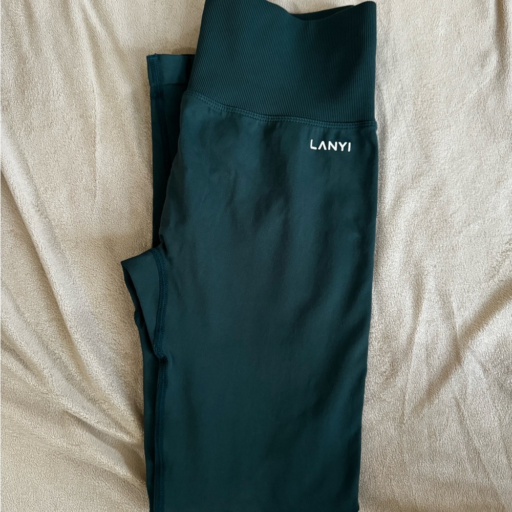 LANYI Women's green Leggings